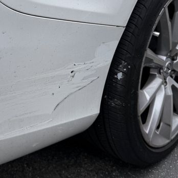 New Level Bumper Repair - Scratch that Edgar fixed and repaired! - Body Shops Near Me