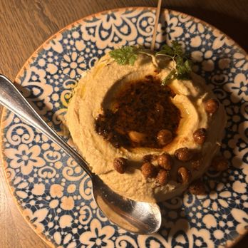 ABA - Smoky Garlic Hummus - Mediterranean Near Me - Nashville, Tennessee