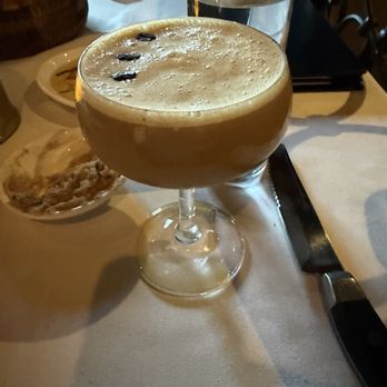 Alla Famiglia - Crème Brûlée Espresso Martini - Lavazza Espresso, Licor 43 Crème Brûlée, House-infused vanilla Tito's, Kahlúa & simple syrup - Italian Near Me - Pittsburgh, Pennsylvania Alla Famiglia - Crème Brûlée Espresso Martini - Lavazza Espresso, Licor 43 Crème Brûlée, House-infused vanilla Tito's, Kahlúa & simple syrup - Italian Near Me - Pittsburgh, Pennsylvania