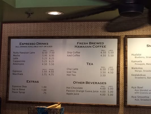 Menu photo 6 Waikoloa Coffee Waikoloa, HI Menu photo 6 Waikoloa Coffee Waikoloa, HI