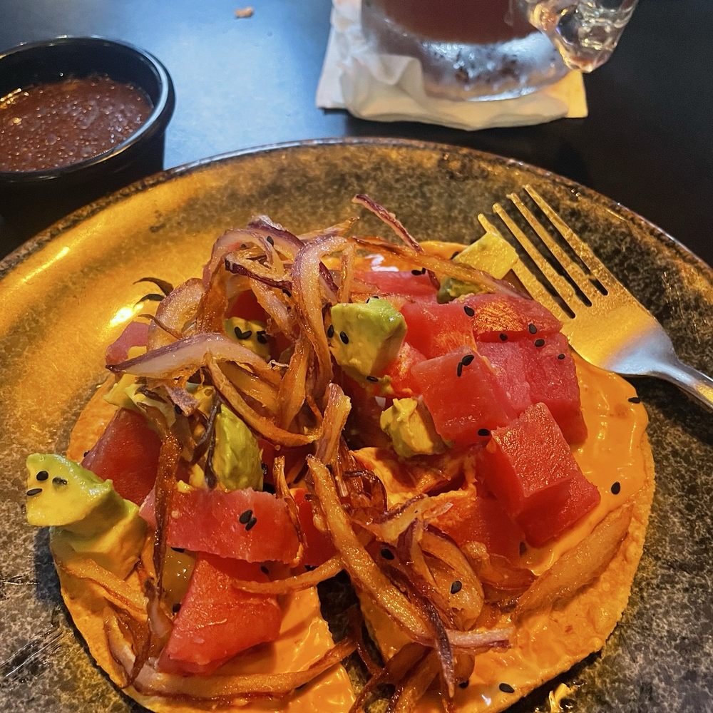 Tuna tostada Tuna tostada