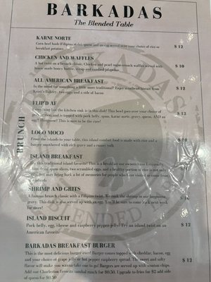 Menu photo 4 Barkadas Charleston, WV Menu photo 4 Barkadas Charleston, WV