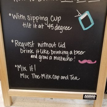 Milk Jar Cafe - Cool sign. Time for a milk cap mustache! - Ice Cream & Frozen Yogurt Near Me - Cincinnati, Ohio
