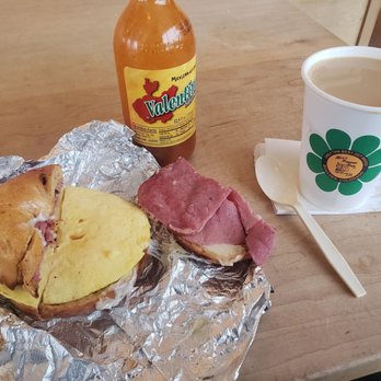 Moe's Broadway Bagel - Corned beef breakfast bagel and Ozzo coffee - Bagels Near Me - Boulder, Colorado Moe's Broadway Bagel - Corned beef breakfast bagel and Ozzo coffee - Bagels Near Me - Boulder, Colorado