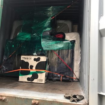 H&h Moving - This is a metal storage container that was packed by us that was going to India - Movers Near Me - Elizabethton, Tennessee H&h Moving - This is a metal storage container that was packed by us that was going to India - Movers Near Me - Elizabethton, Tennessee