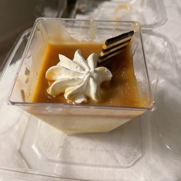 Salted caramel creme brulee. Salted caramel creme brulee.