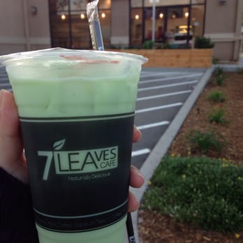 7 Leaves Cafe - Mung Bean Milk Tea ($3.25) - Coffee & Tea Near Me - Irvine, California