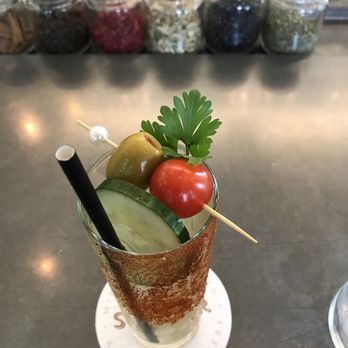Supper - Clear Bloody Mary!! - New American Near Me - San Antonio, Texas Supper - Clear Bloody Mary!! - New American Near Me - San Antonio, Texas
