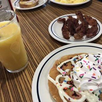 IHOP - Scrambled eggs and hash browns. Birthday pancakes - Breakfast & Brunch Near Me - West Hills, California