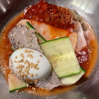 Exit 5 Korean BBQ - Spicy cold noodle - Korean Near Me - Renton, Washington