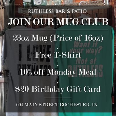 Menu photo 7 Ruthless Bar & Patio Rochester, IN Menu photo 7 Ruthless Bar & Patio Rochester, IN
