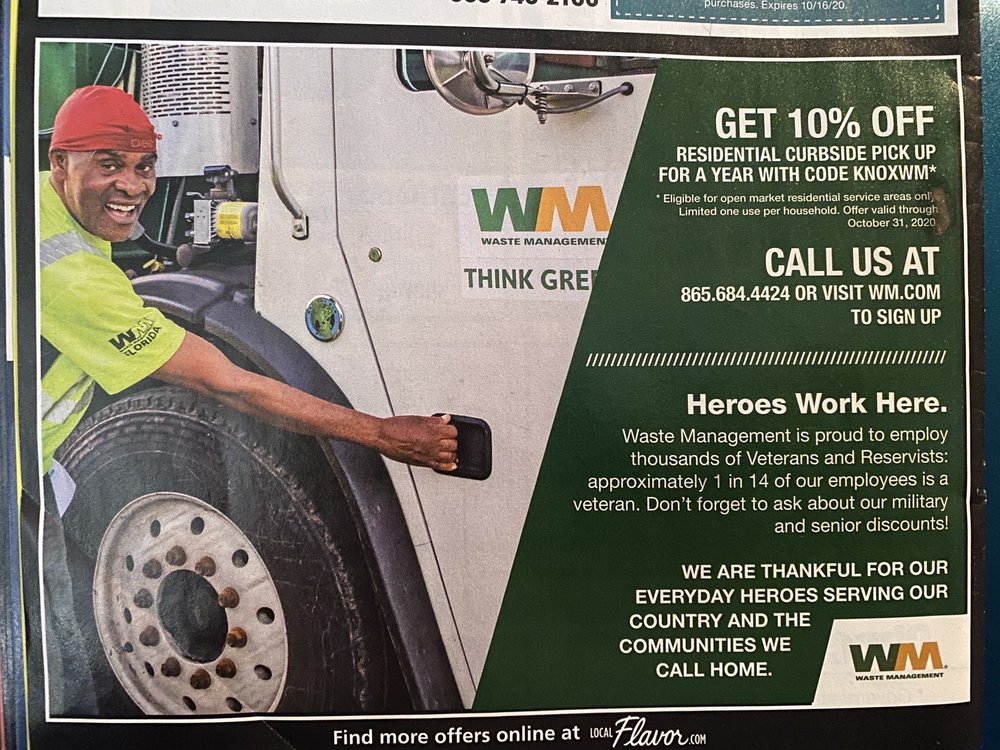 Waste Management - veterans service organization in Knoxville, TN