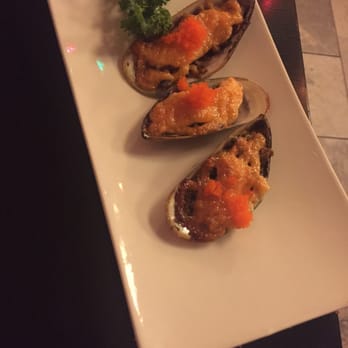Sushi Wabi - Baked green mussels - Japanese Near Me - Houston, Texas