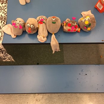 Studio Art - Kids project with chia pet - Art Schools Near Me - Westhampton Beach, New York