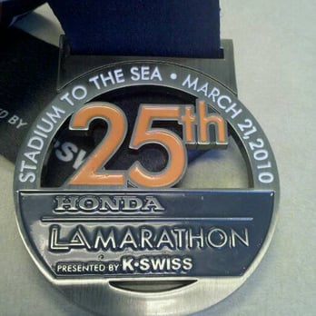 Los Angeles Marathon - My shiny LA Marathon medal =D 03.21.10 Stadium to Sea! - Races & Competitions Near Me - Los Angeles, California