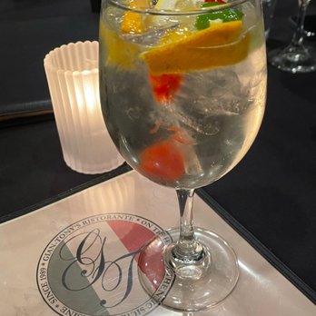 Gian-Tony's On The Hill - white wine sangria - Italian Near Me - Saint Louis, Missouri Gian-Tony's On The Hill - white wine sangria - Italian Near Me - Saint Louis, Missouri