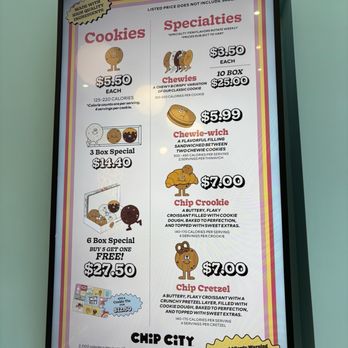 Chip City - Menu - Desserts Near Me - Arlington, Virginia