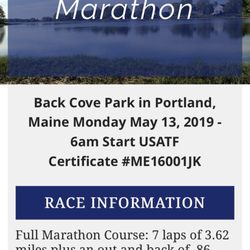 Pine Tree Marathon
