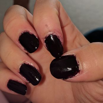 Douglas J Salon - A freshly done and particularly terrible manicure. Yes, this was after the supervisor checked the student's work - yes this was $18. - Hair Salons Near Me - Ann Arbor, Michigan Douglas J Salon - A freshly done and particularly terrible manicure. Yes, this was after the supervisor checked the student's work - yes this was $18. - Hair Salons Near Me - Ann Arbor, Michigan