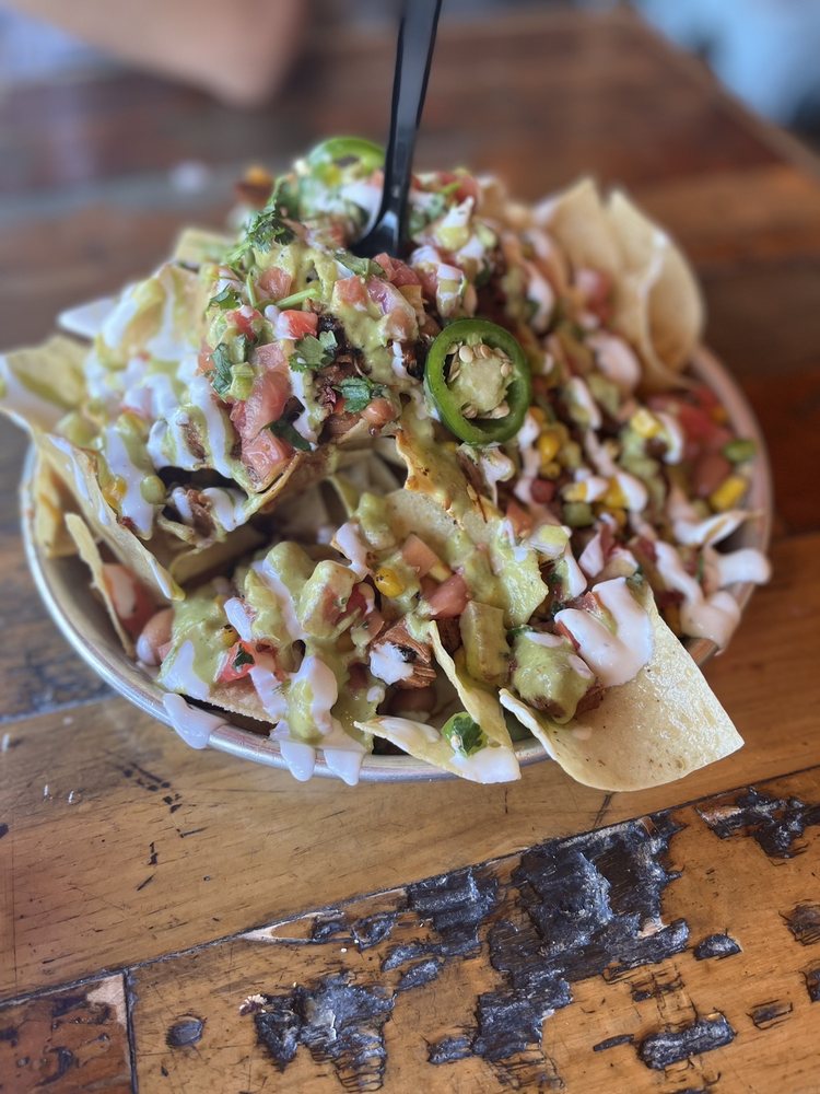 Food from Pancho and Lefty's Cantina