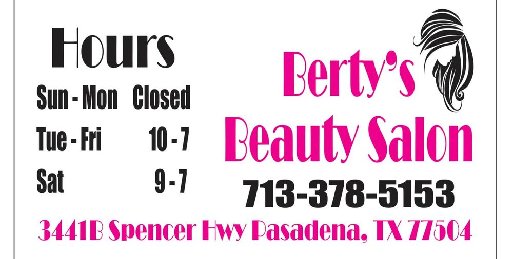 Berti's Beauty Salon Logo