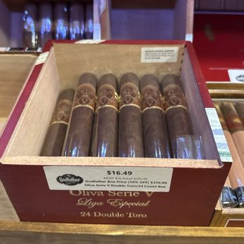 Godfather Cigars - $16+ for these, $24 for the 2024 ones... - Tobacco Shops Near Me - Jacksonville, North Carolina