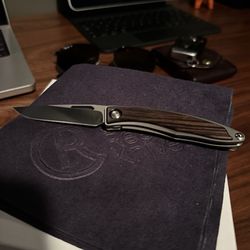 Mnandi Ebony CRK knife