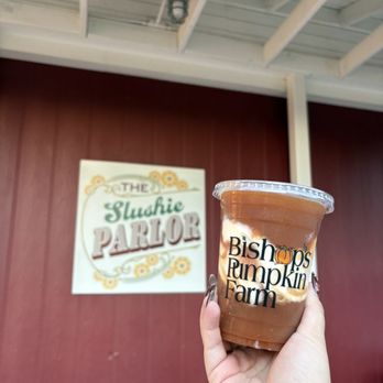 Bishop's Pumpkin Farm - Slush float - Christmas Trees Near Me - Wheatland, California