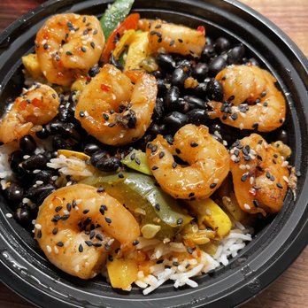 Buzznbeez Food Truck - Jasmine rice grilled peppers with Thai sauce - Food Trucks Near Me