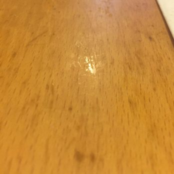 Restaurant Kunio - Tables are grimy, sticky, oily from a lot of build up. You could carve your initials. - Japanese Near Me - Waipahu, Hawaii Restaurant Kunio - Tables are grimy, sticky, oily from a lot of build up. You could carve your initials. - Japanese Near Me - Waipahu, Hawaii