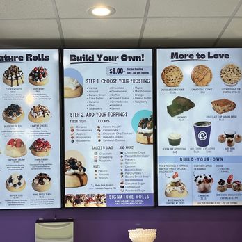 Cinnaholic - Weee! Glee! Look at all of these choices! September 2026 - Bakeries Near Me - Wesley Chapel, Florida