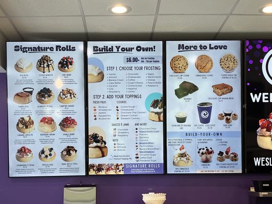 Menu photo 3 Cinnaholic Wesley Chapel, FL