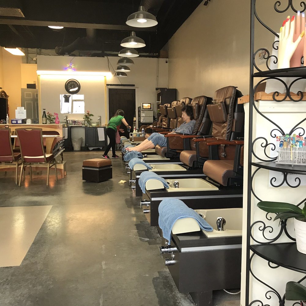 My neighbor getting her pedicure at NaiLove. My neighbor getting her pedicure at NaiLove.