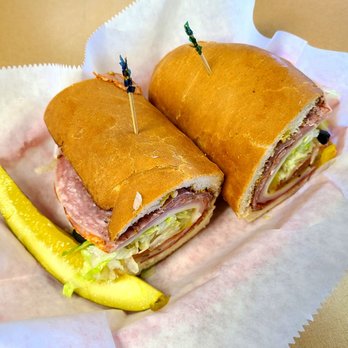 Sun Deli - Hart attack - Italian sub - just fair - meat combo works, but sandwhich itself was too bready and dryer than a desert. - Delis Near Me - Jacksonville Beach, Florida