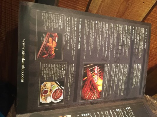Menu photo 7 Steak & Co London, XGL