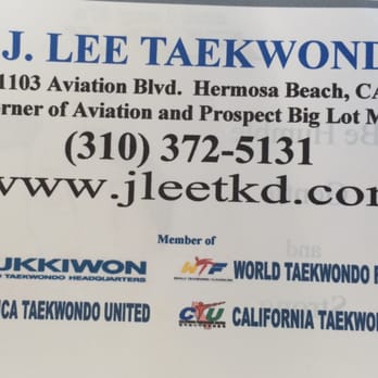 J Lee Tae Kwon, DO - Address and website - Martial Arts Near Me - Hermosa Beach, California J Lee Tae Kwon, DO - Address and website - Martial Arts Near Me - Hermosa Beach, California