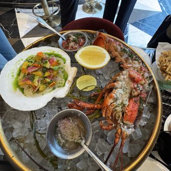 The Holbrook House - Seafood tower (but just the top level shown here, bottom had oysters and shrimp) - Cocktail Bars Near Me - San Francisco, California The Holbrook House - Seafood tower (but just the top level shown here, bottom had oysters and shrimp) - Cocktail Bars Near Me - San Francisco, California