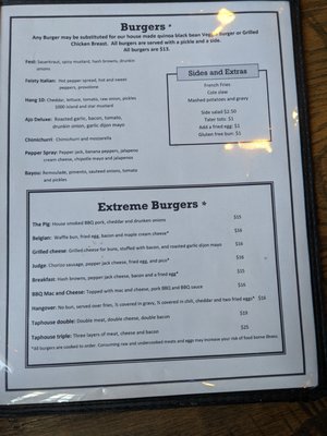Menu photo 2 50/50 Taphouse Winchester, VA Menu photo 2 50/50 Taphouse Winchester, VA
