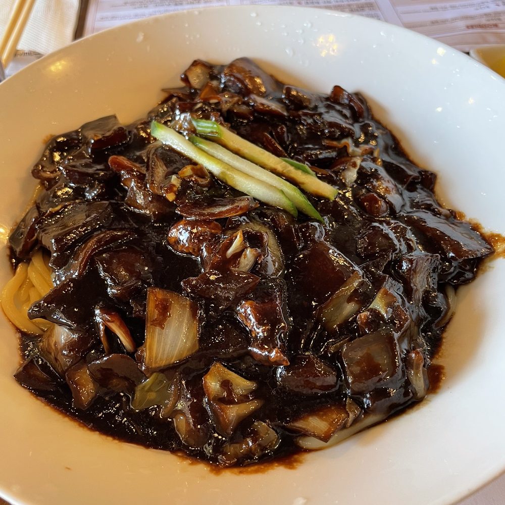 Chai Lan - Jja jang myun (black bean noodles) - Chinese Near Me - Irvine, California Chai Lan - Jja jang myun (black bean noodles) - Chinese Near Me - Irvine, California