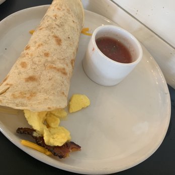 Magnolia Table - Breakfast taco with pepper bacon - Breakfast & Brunch Near Me - Waco, Texas