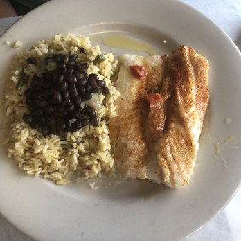 Manny'S Original Chophouse - Cod with rice and beans - Steakhouses Near Me - Lake Wales, Florida Manny'S Original Chophouse - Cod with rice and beans - Steakhouses Near Me - Lake Wales, Florida