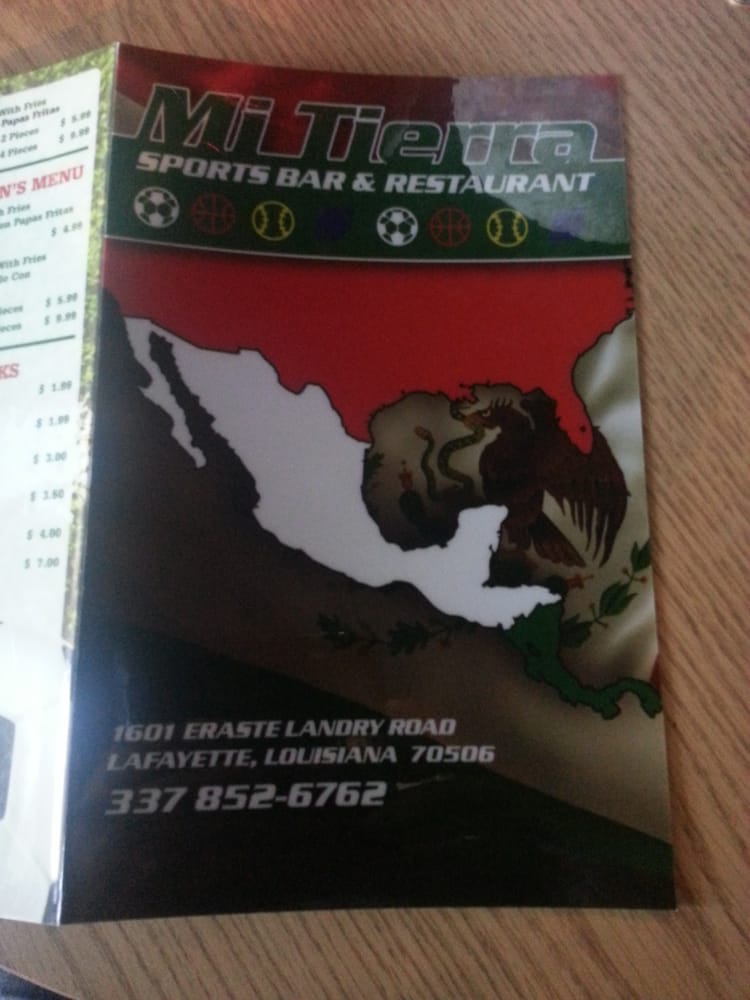 Mi Tierra Sports Bar & Restaurant — Mexican restaurant in Lafayette