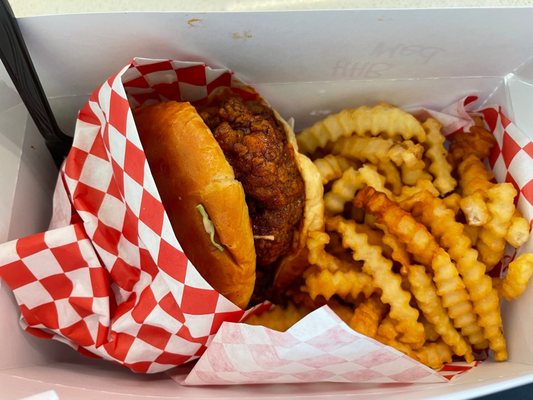 Hot Chi Chicken & Cones by null