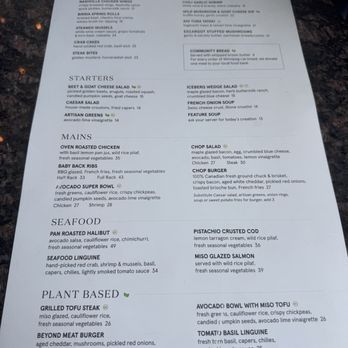 Chop Steakhouse & Bar - Great menu - Steakhouses Near Me - Vancouver, British Columbia