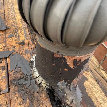 Home Genius Exteriors - More rotted wood and a turbine in sad shape - Roofing Near Me - Blawnox, Pennsylvania Home Genius Exteriors - More rotted wood and a turbine in sad shape - Roofing Near Me - Blawnox, Pennsylvania