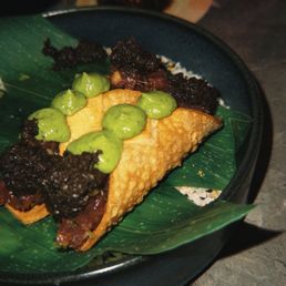 Tuna cannoli looks great, doesn't have a whole lot of flavor like I expected it to Tuna cannoli looks great, doesn't have a whole lot of flavor like I expected it to