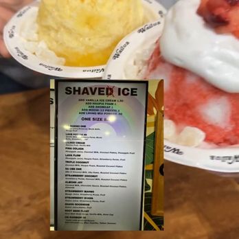 Wailua Shave Ice - Shaved Ice Near Me - Kapaa, Hawaii Wailua Shave Ice - Shaved Ice Near Me - Kapaa, Hawaii