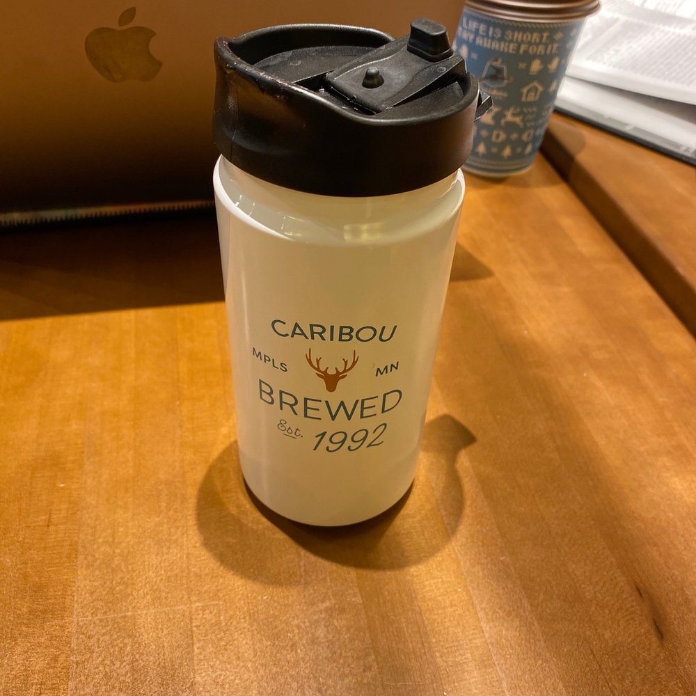 A reusable coffee cup gave me 10 cents off my order