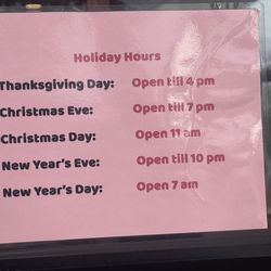 McDonald's - Holiday Hours