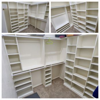 ARB Carpentry & Installations - Have you always wanted to add shelving to your existing walk in closet? - Carpenters Near Me - The Colony, Texas